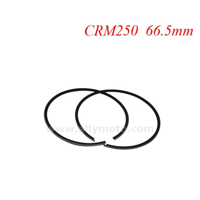 66 Piston Rings Honda Crm250 Crm 250 50 0_5Mm Oversize Bore Size 66_5Mm